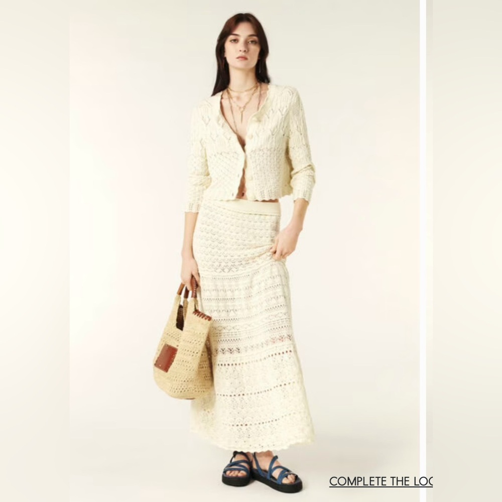 Ba&sh Josh knit skirt